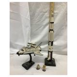 Saturn V & Space Shuttle Plastic Models/Toys, ALL