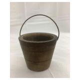 Wood Bucket, 2 1/4ï¿½T