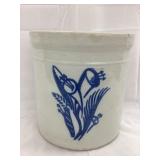 Western Stoneware 1 Gal. Crock w/ Jack-in-Pulpit
