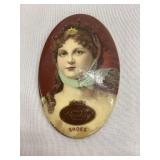 Queen Quality Shoes Adv. Pocket Mirror, 2 3/4ï¿½T