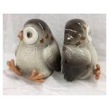 Fitz & Floyd Inc. Owl Bookends, 6"T