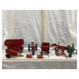 Flat of Mostly Vintage Farm Toys, Incl. Ertl &