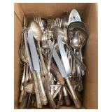 Large Collection of Vintage Silverware, Some