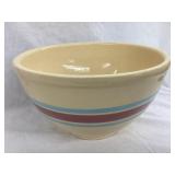 Watt Ware Pink & Blue Banded Bowl, 5"T,