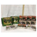 Ertl John Deere Trading Cards/ Tractor Sets & (2)