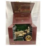 Gold NIB Ertl John Deere Model A w/ Man 1/16