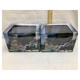 (2) Ertl Polaris Toy 4 Wheelers, Explorer 400 &