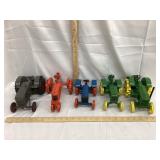 (5) 1/16 Scale Farm Toy Tractors, Ertl & Scale