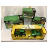 (4) Ertl John Deere 1:32 Scale Farm Toys/Sets,