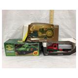 (3) DieCast Toy Trucks, Ertl & Scale Models, 1/32