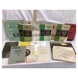 Vintage Tractor & Cream Seperator Manuals Incl.