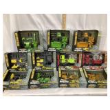 (11) Ertl 1:64 Scale Construction and Police &