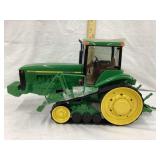 Ertl John Deere 8400T Toy Tractor W/ Tracks, 1/16