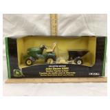 Ertl John Deere X595 Garden Toy Tractor W/ Cart,