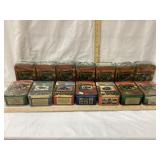 (14) Ertl Collector Cards in Tins