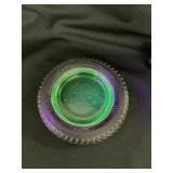 Kelly Springfield Uranium Glass Rubber Tire