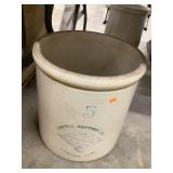 Lowell Pottery Co. 5 Gal. Stoneware Crock