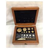 Voland & Sons Druggist/Pharmacist Weight Set in