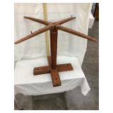 Primitive Painted Wooden Yarn Winder, 21 1/2"T,
