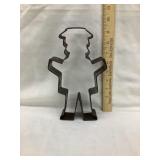 Vintage Tin "Quaker" Cookie Cutter, 9 1/2"T