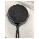 Griswold no. 6 Cast Iron Skillet, Large Logo, 9"