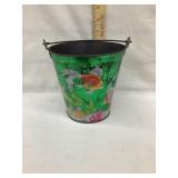 Ohio Art Tin Litho Sand Pail, 6 1/4"T, Shows