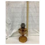 Aladdin Mo. B Amber Glass "Washington Drape"