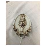 Ornate Cast Iron "Decorative" Lamp-Ette" Padlock,