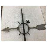 Aluminum Weathervane Arrow-23 3/4"L-Missing 3
