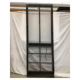 Painted Wooden Screen Door, 78 1/2" x 29 1/4"