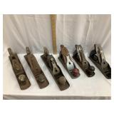 (6) Vintage Hand Planes, Incl.  Dunlap & Wards