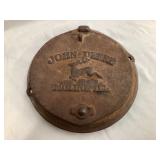John Deere Cast Iron Planter Box Lid, 8