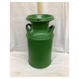 Painted 5 Gal. Galvanized Milk Can, 19 1/2"T