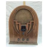Philco Vintage Wood Radio, Model 60, 16"T,