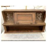 Wooden Organ Top???/Homemade Display Shelf, 22"T,