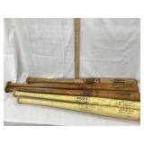 (5) Wood Baseball Bats, Incl. Mickey Mantle