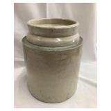 Stoneware Storage Jar, Rim Chip, 7"T