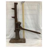 Cast Iron Oliver Mfg. Tongue Jack, Pc. Broke