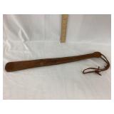 Police Leather Blackjack, 18 1/2"L
