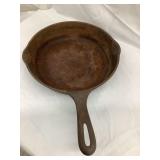 Cast Iron #6 Skillet, 9" Diameter, Inside Rust
