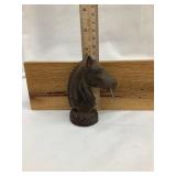 Cast Iron Horse Head, 3 3/4"T