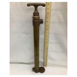 Vintage Brass Water Pump, 20"T