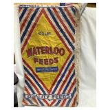 Water look Feeds, Waterloo Iowa Colored Feed Sack