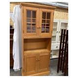 Modern Wooden Kitchen Style Cupboard, 72"T, 31