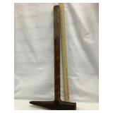 I.C.R.R. Stamped Railroad Spike Hammer, Head is