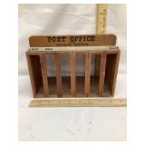 Folk Art Type Wooden "Message Center", 7"T, 8