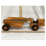 Vintage Lumar-Marx Pressed Steel Toy Rocker Dump,