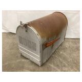 Large Metal Mailbox, NO SHIPPING, 25"D, 17"T,
