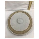 5 Gal. Stoneware Lid, Edge Cracks