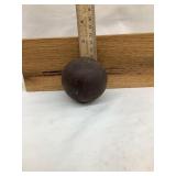 Iron "Cannonball", 2 1/2" Diameter